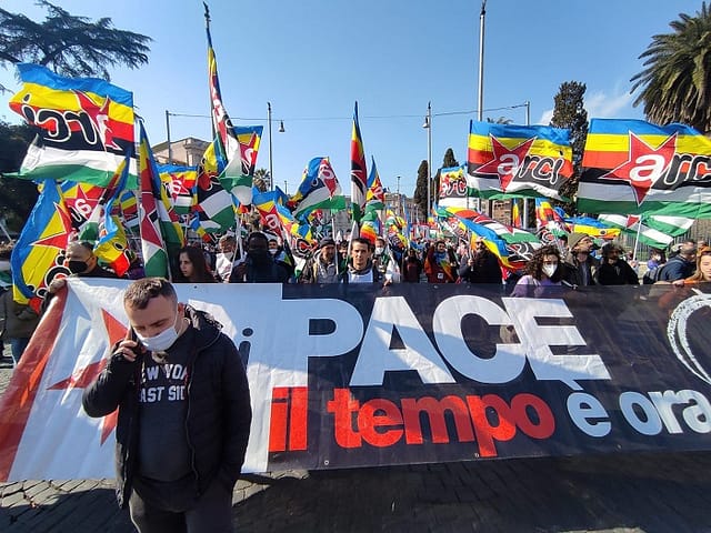 5 marzo manifestazione nazionale: Pace il tempo è ora