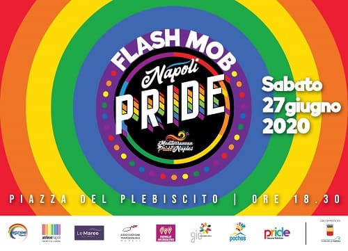 Napoli Pride 2020: Flash Mob in Piazza del Plebiscito